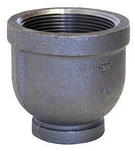 BLACK MALLEABLE IMPORTED 1&quot; X
3/4&quot; REDUCER