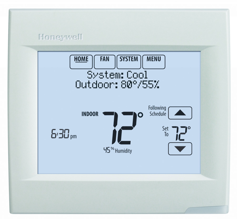 HONEYWELL VISION PRO 8000
(REDLINK) TOUCHSCREEN 7DAY
PROGRAMMABLE, 3H/2C &amp; HUMIDITY