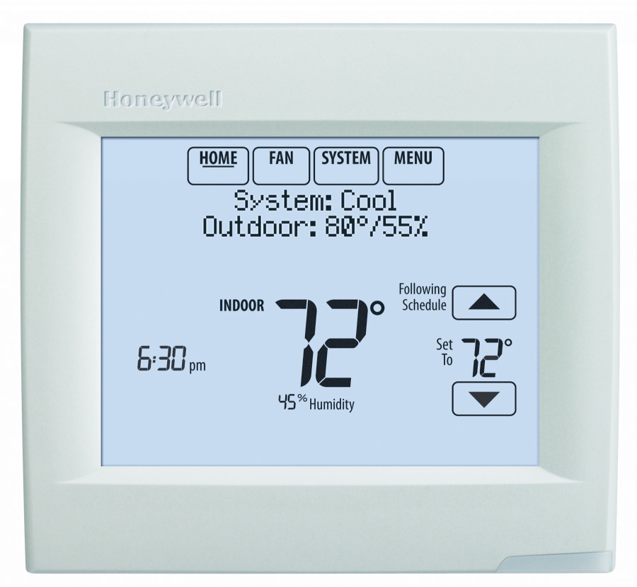 HONEYWELL VISION PRO 8000
(REDLINK) TOUCHSCREEN 7DAY
PROGRAMMABLE THERMOSTAT 1H/1C